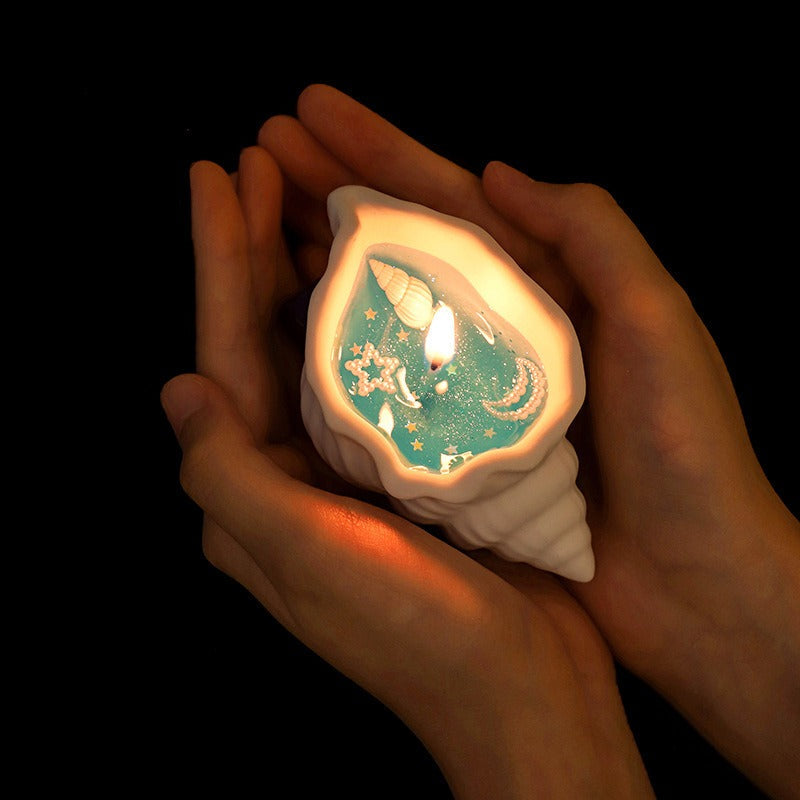 Shall Shape Sented Candel