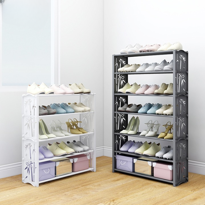 Space Saving Modern Shoe Storage Shelf 5-layer