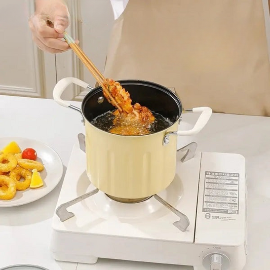 3Ltr Deep Frying Pot With Strainer