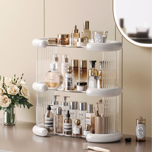 3 Layer Luxury Desktop Makeup Storage Rack